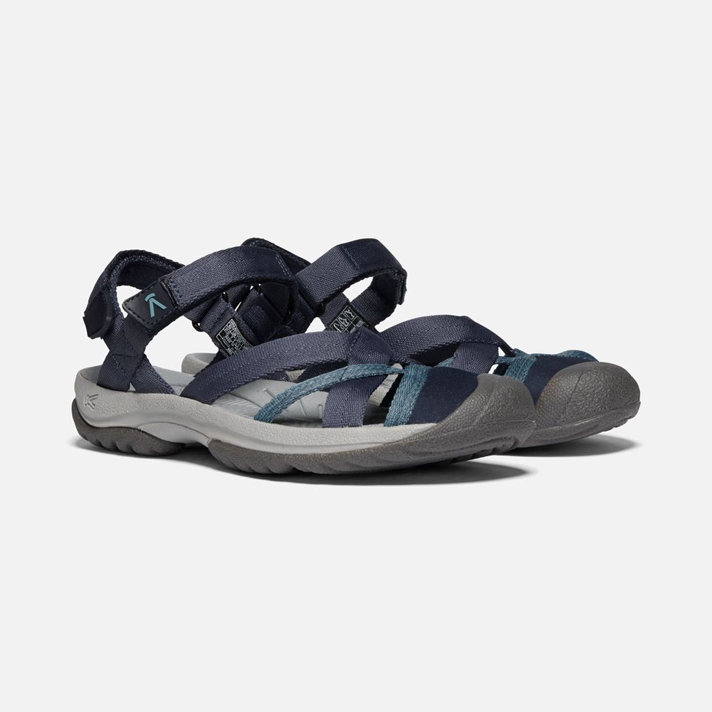 Keen Rem Sandaler Dam Marinblå - Kira Ankle - 961305FIR